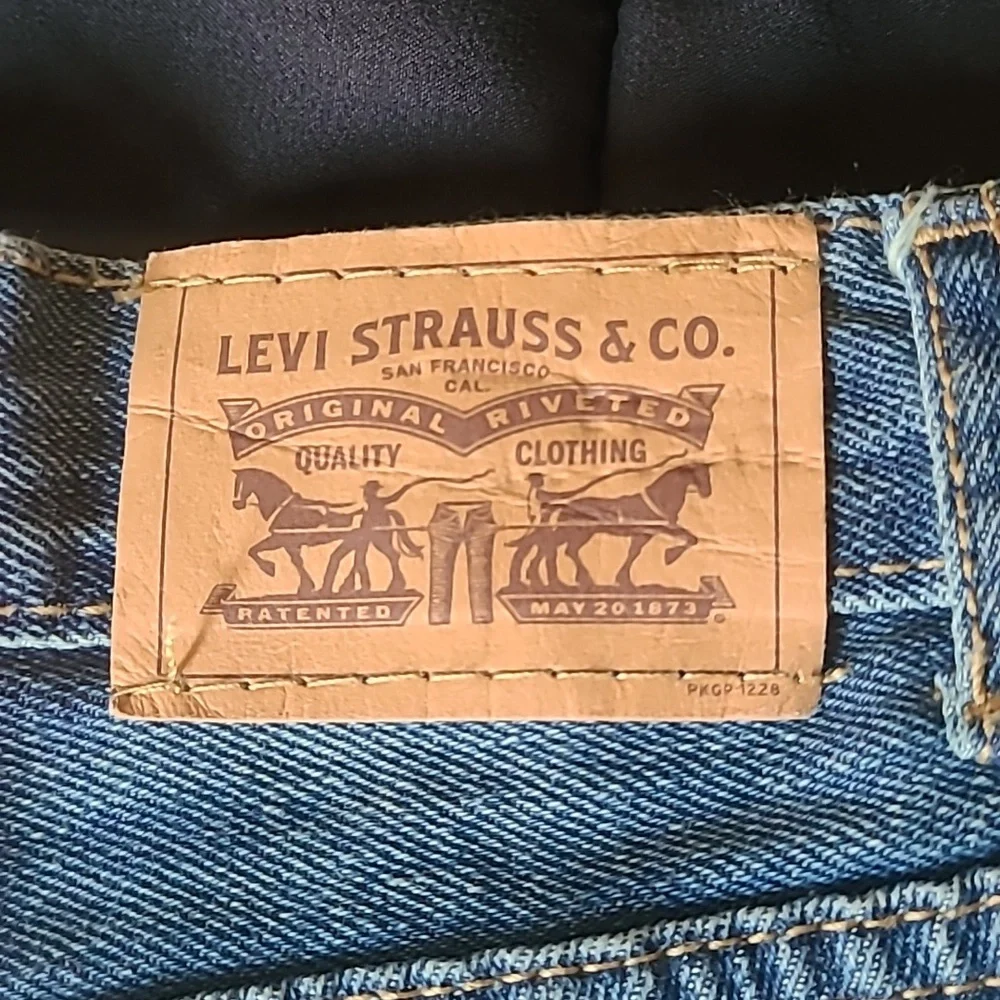 Levi's Girl Shorts, Blue - Picture 5 of 9